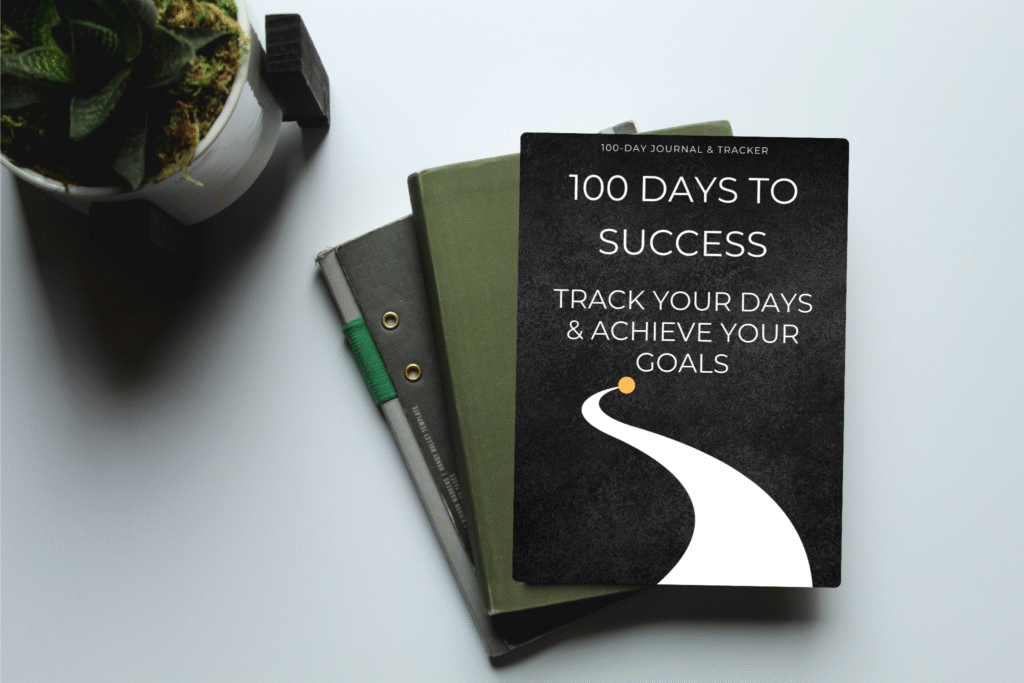 Top Journal 2025 100 Days to Success Journal – A 100-Day Motivation & Goal-Tracking Planner