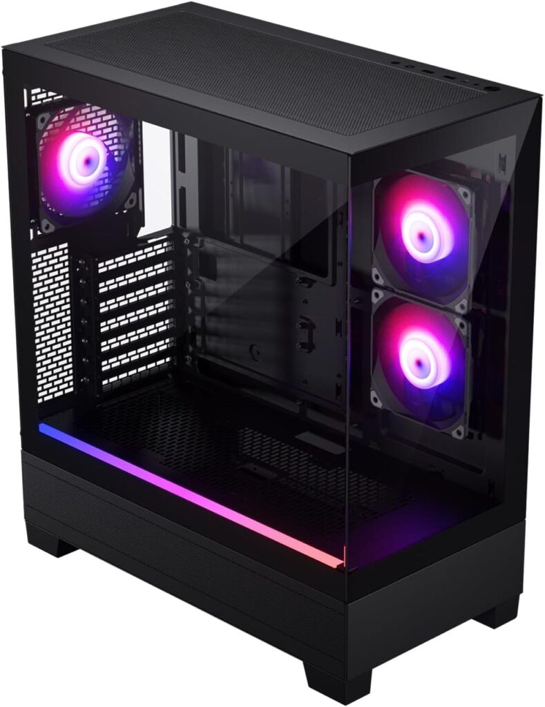 Phanteks XT View Mid Tower Gaming Chassis Tempered Glass Gaming PCs for Every Budget