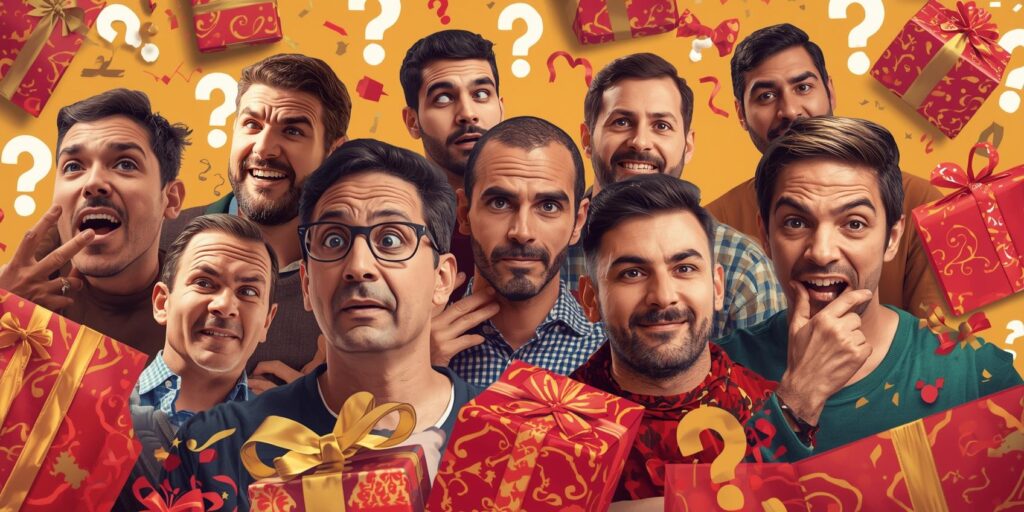 Banner for Gifts for men who are impossible to shop for blog