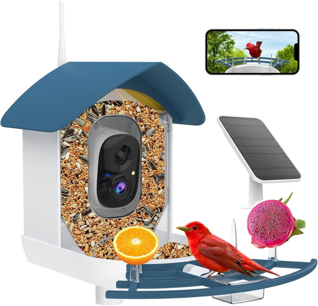 Bird Feeder with Camera Top 12 Gifts for Men Who Are Impossible to Shop For