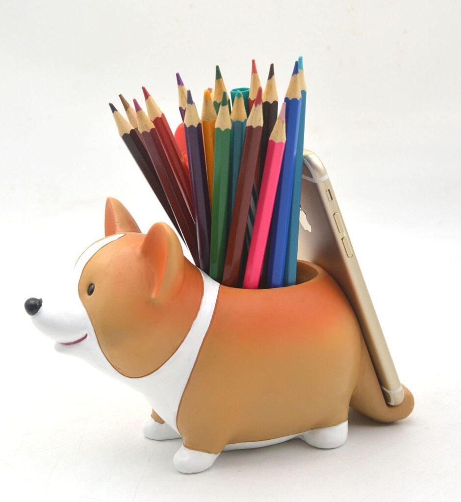 Corgi Pen Holder Top 12 Secret Santa Gifts for Coworkers