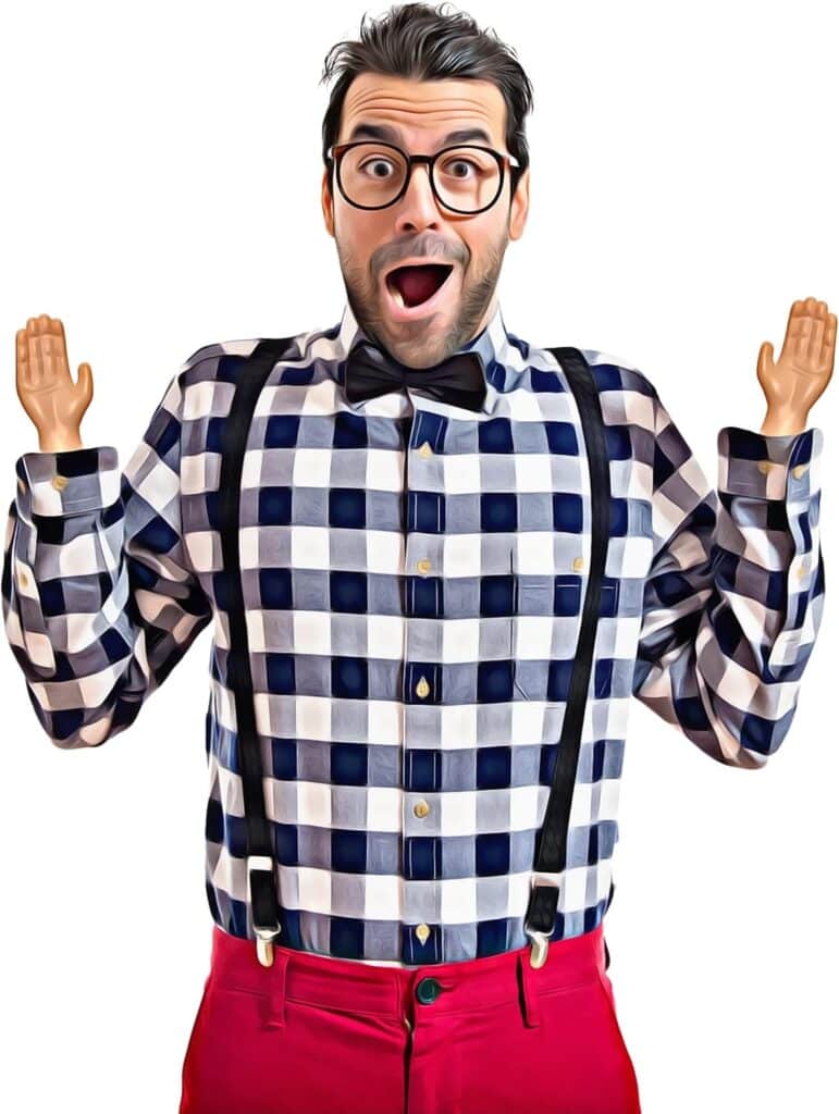 Showcasing Dr Dingus Tiny Hands from Amazon