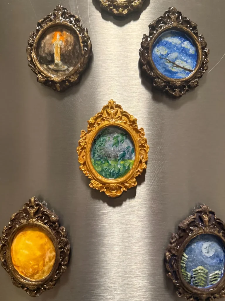 hand painted nature magnet 12 Charming Handmade Gifts from Etsy’s Hidden Gems