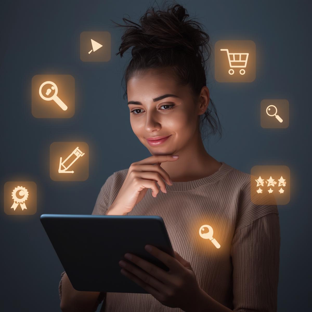 smarter online shopping at Ahenamb How it works