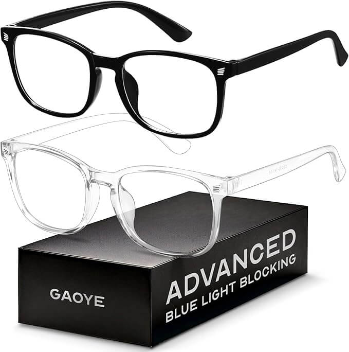 Blue Light Blocking Square Glasses Best Desk Accessories for Productivity and Focus (That Actually Help)
