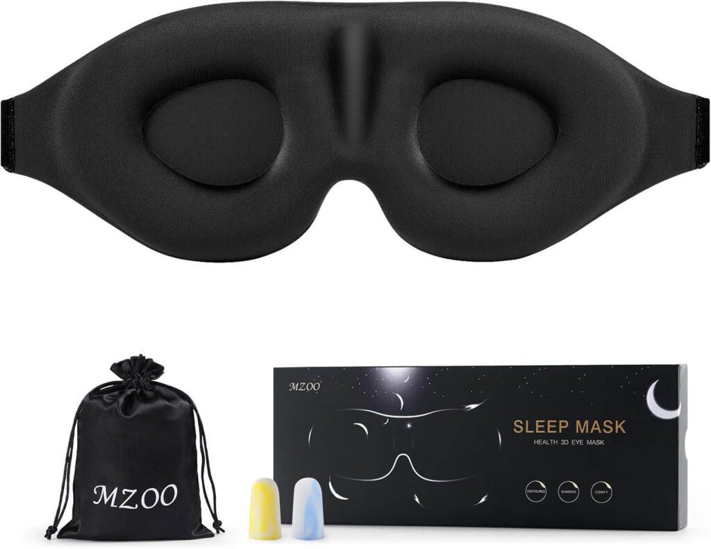 Luxury Sleep Eye Mask Simple Self-Care Products That Help You Relax After a Long Day