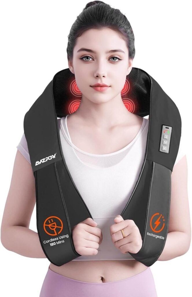 Neck Massager for Pain Relief Simple Self-Care Products That Help You Relax After a Long Day
