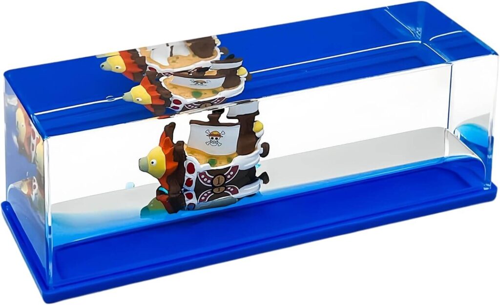 Thousand Sunny Pirate Ship in a Bottle Box Subtle Anime Desk Accessories That Still Look Clean and Stylish