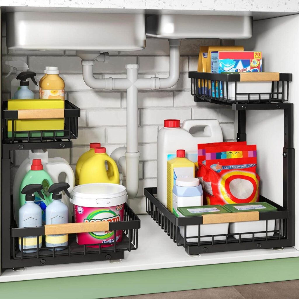Under Sink Organizer Everyday Useful Products That Make Life Easier (Simple but Genius Items)