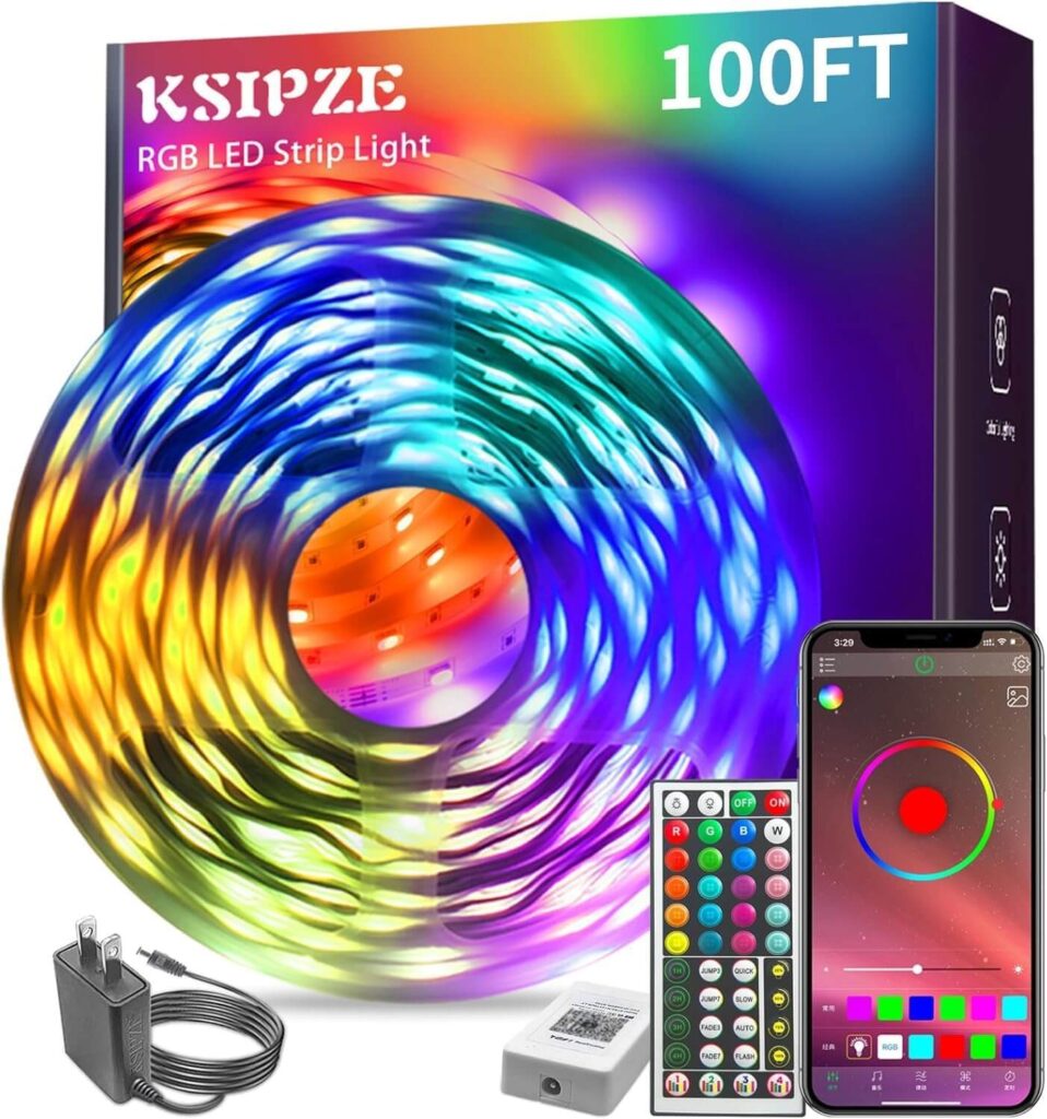 100ft Led Strip Lights Amazon Finds That Upgrade Your Home on a Budget (But Look Expensive)