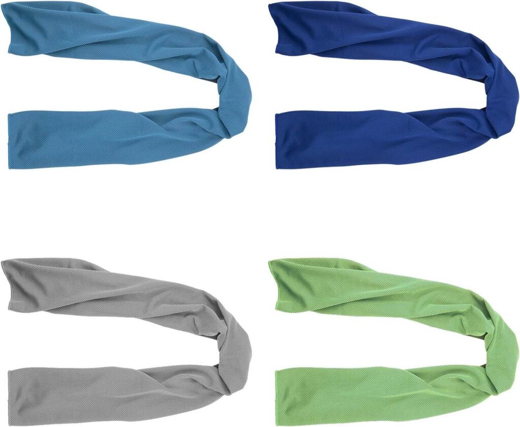 4 Packs Cooling Towel How to Protect Skin from UV Rays While Travelling (Simple Products That Work)