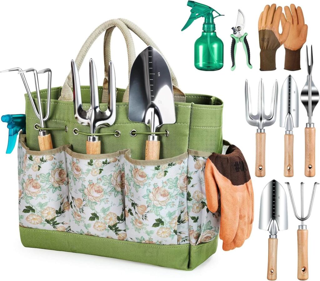 9-Piece Heavy Duty Garden Hand Tools