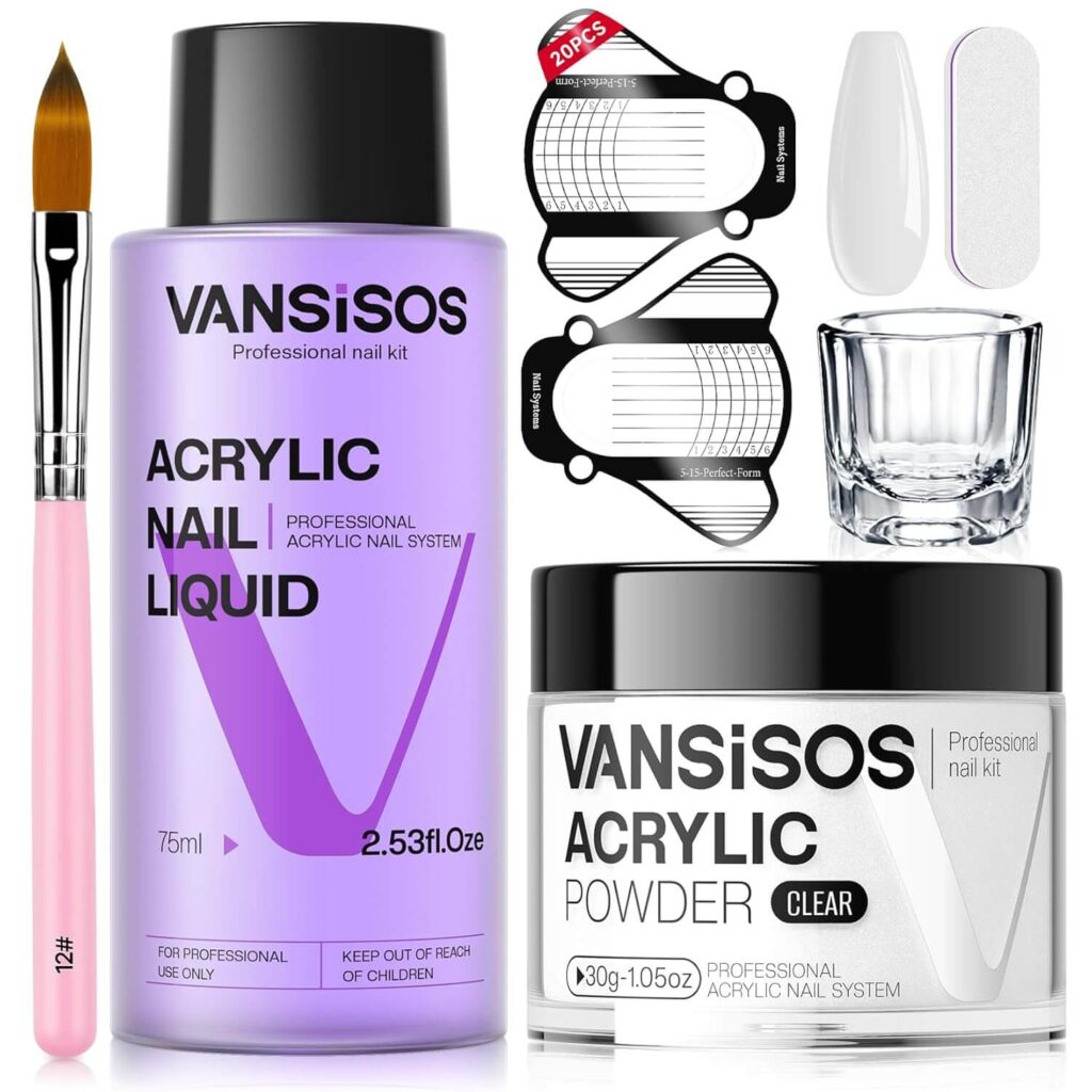 Acrylic Nail Kit Manicure and Pedicure Essentials for Home That Make Self-Care Easy