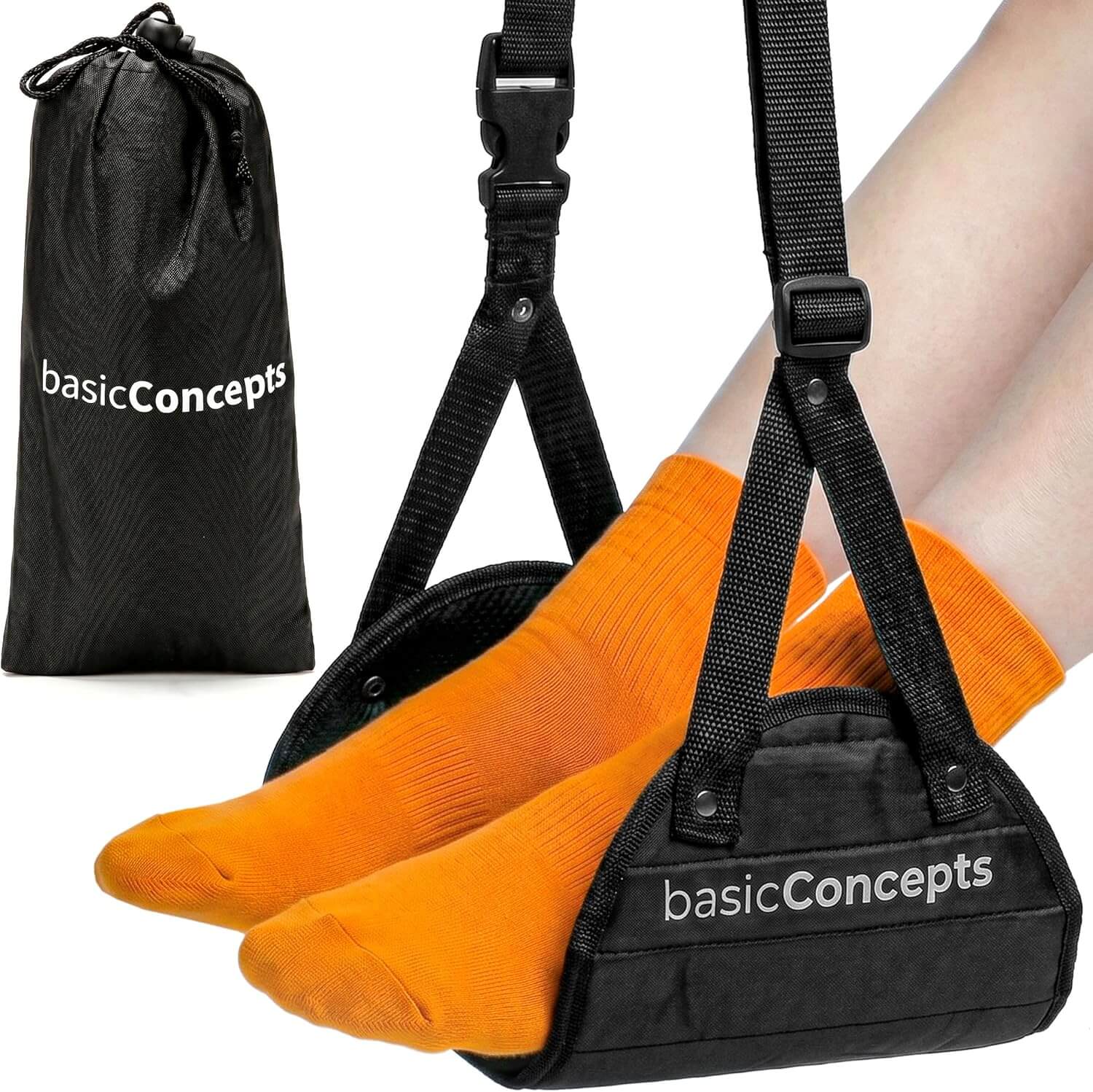 Airplane Foot Hammock Best Comfortable Travel Accessories (That Actually Make Travel Easier and More Efficient)