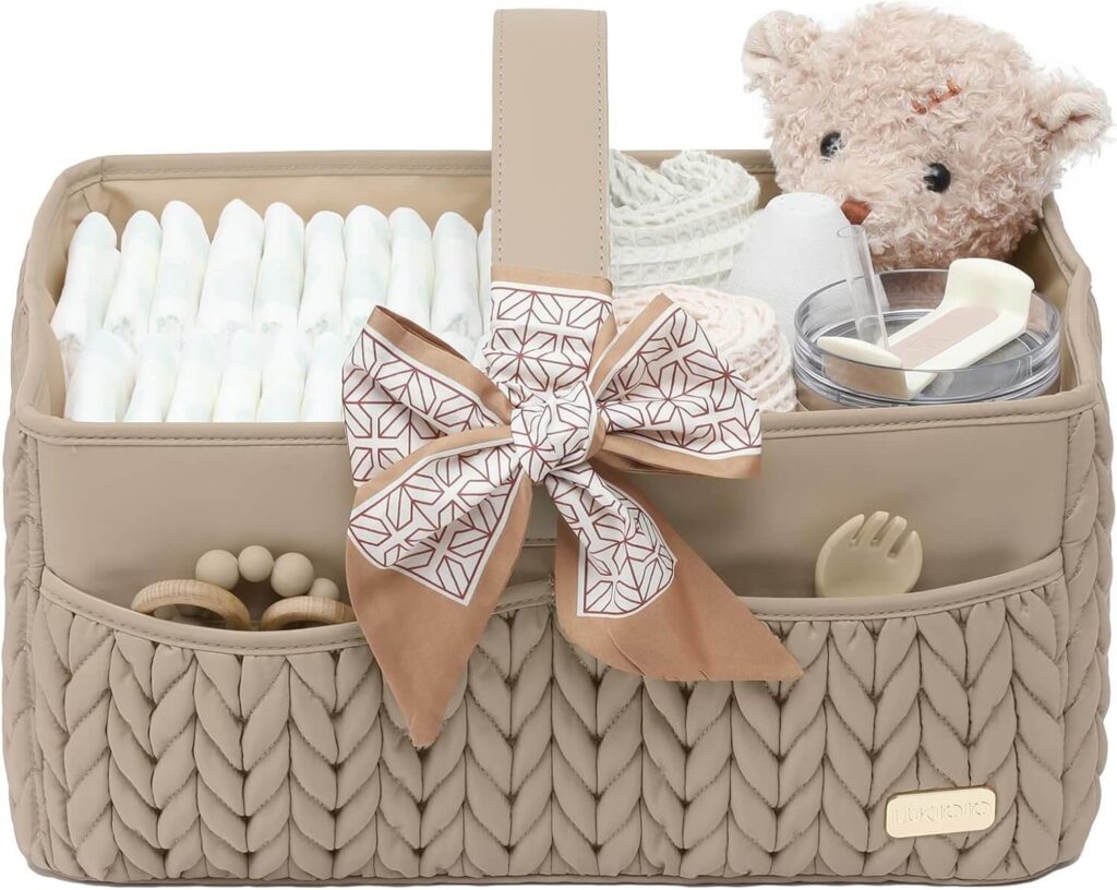 Baby Diaper Caddy Baby Essentials for First-Time Mums That Make the First Year Easier (No Overwhelm Guide)