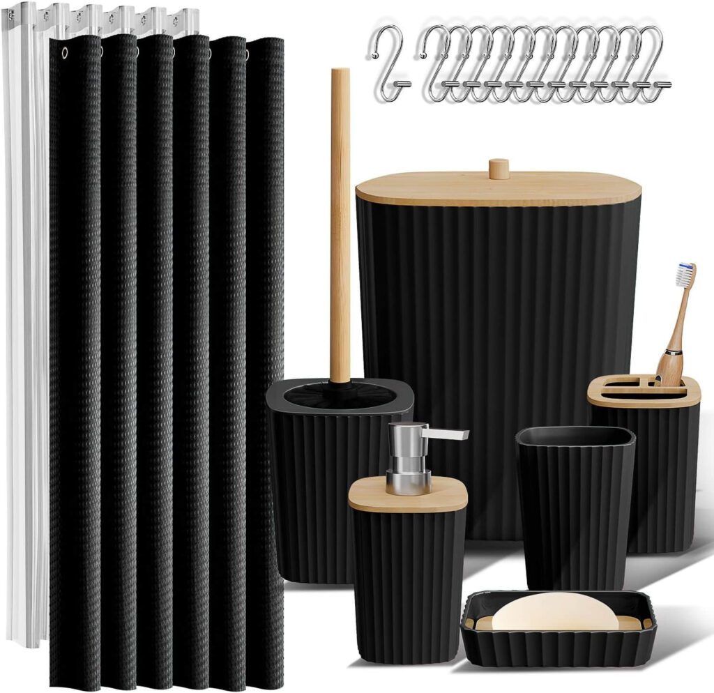 Bathroom Accessories Set Amazon Finds That Upgrade Your Home on a Budget (But Look Expensive)