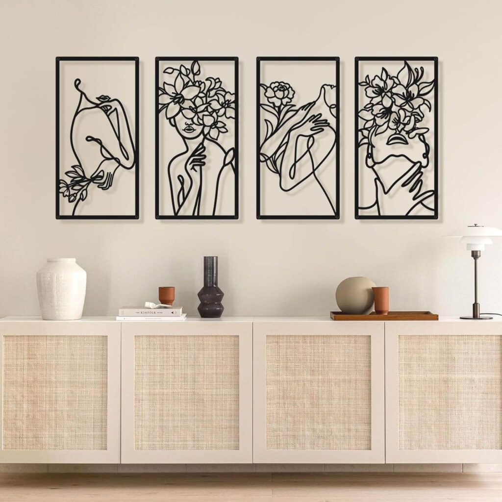 Black Metal Wall Decor Amazon Finds That Upgrade Your Home on a Budget (But Look Expensive)