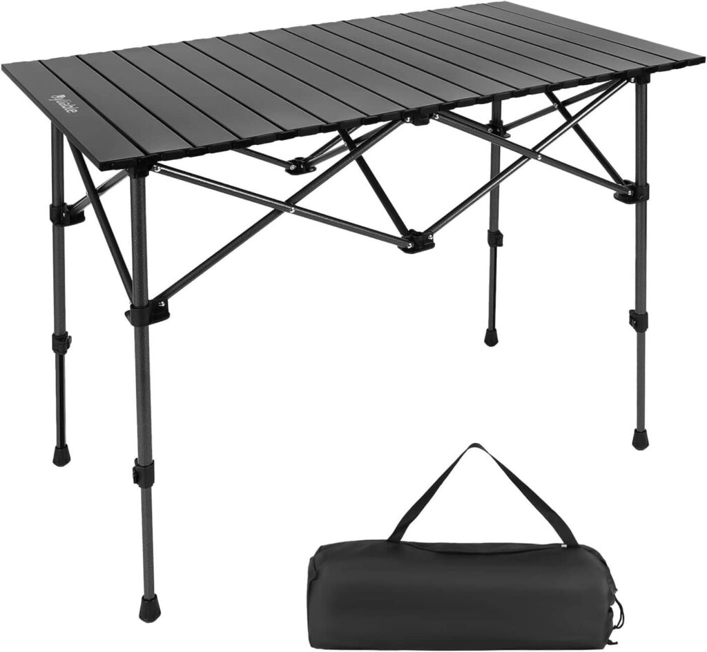 Camping Table Folding Camping Accessories for Comfort That Make Trips Easier and Stress-Free