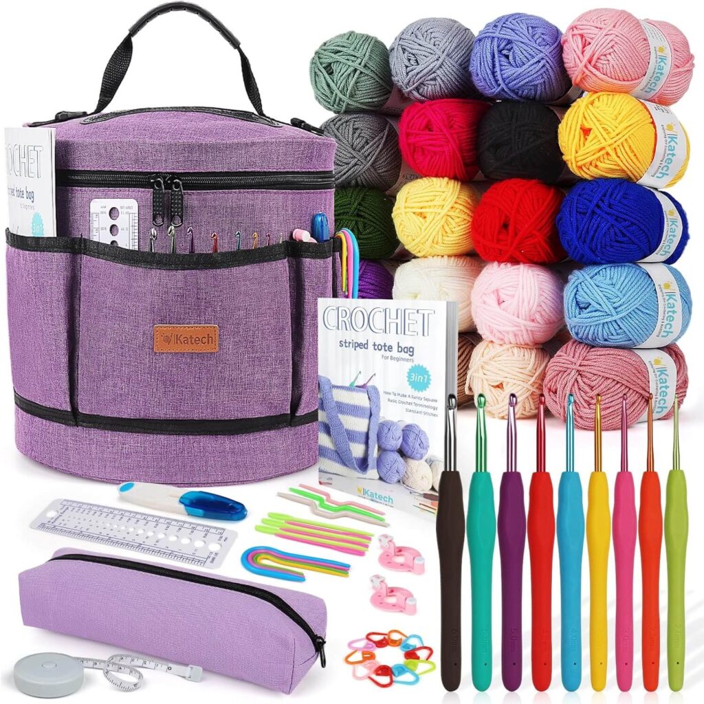 Crochet Kit for Beginners Beginner Craft Kits for Adults That Are Actually Relaxing and Easy to Start (No Experience Needed)