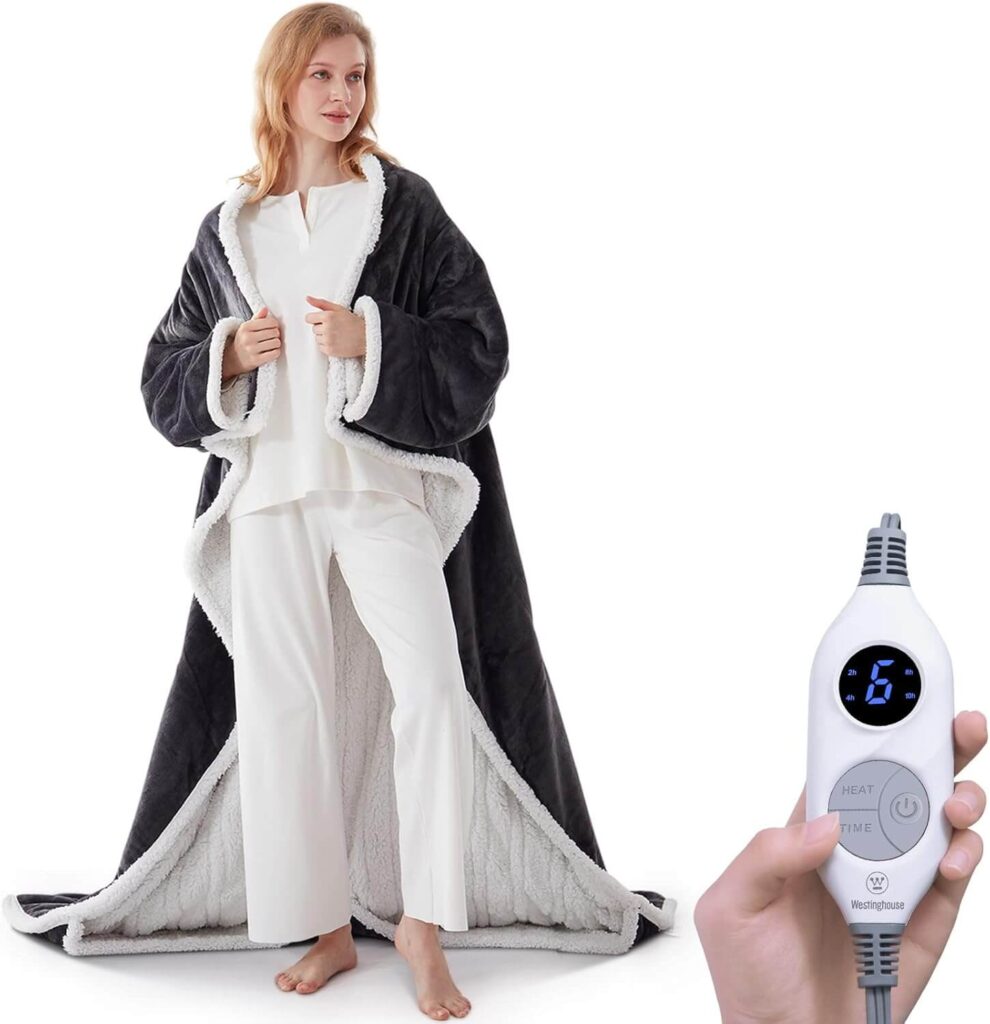 Electric Snuggle Throw Blankets Cozy Home Accessories That Make Your Space More Comfortable and Relaxing