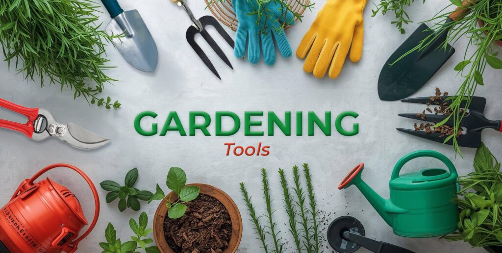 Banner Image for Essential Gardening Tools blog