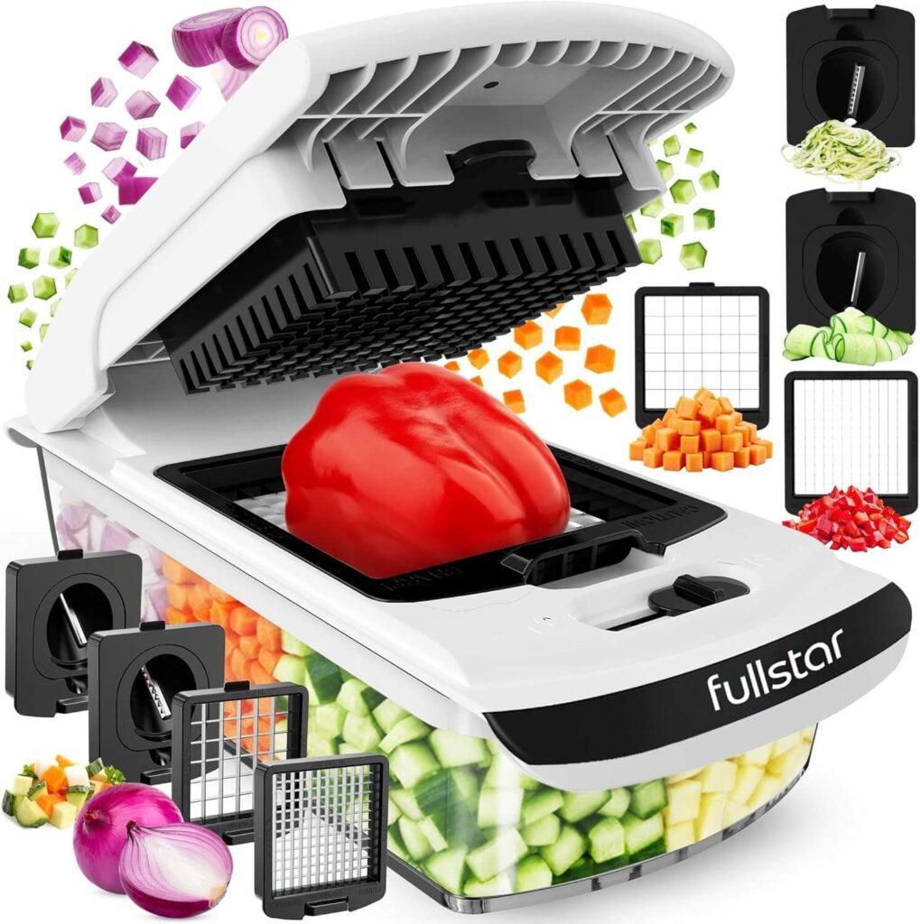 Food Chopper with Container Kitchen Accessories for Small Kitchens That Save Space and Make Cooking Easier