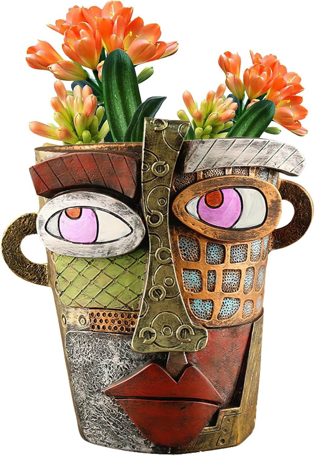Funny Face Flower Pot