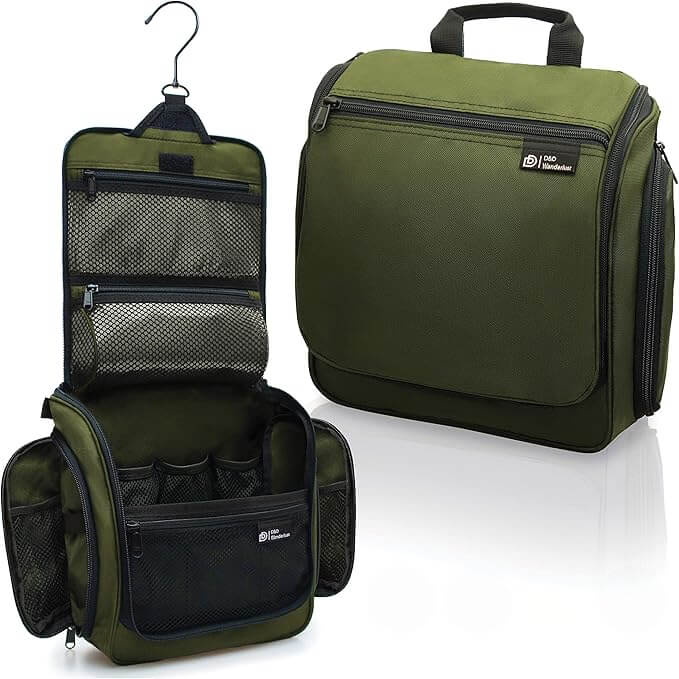 Hanging Travel Toiletry Bag Camping Accessories for Comfort That Make Trips Easier and Stress-Free