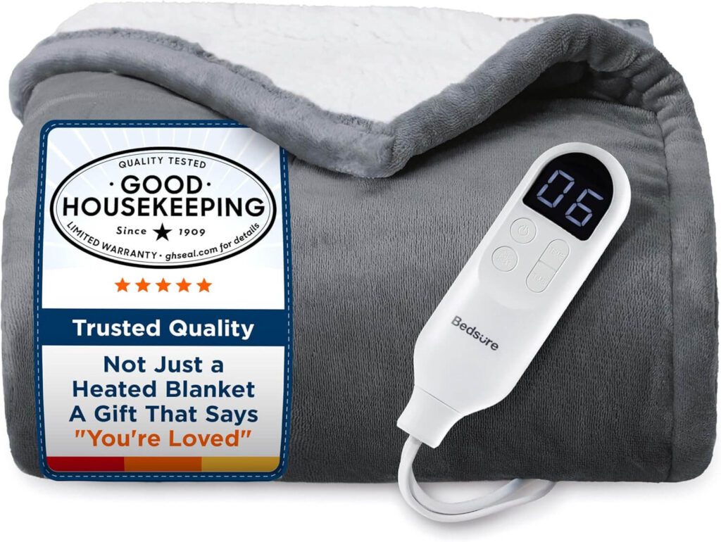 Heated Blanket Throw Blanket Amazon Finds for Lazy Weekends That Make Life More Comfortable