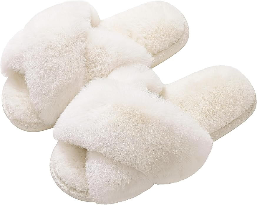 Memory Foam House Slippers Open Toe Amazon Finds for Lazy Weekends That Make Life More Comfortable