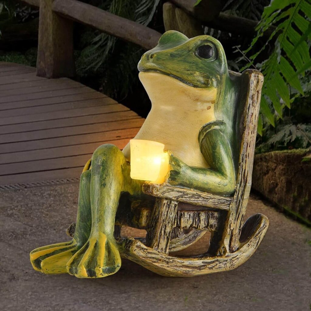 Miniature Frog Garden Statue Must-Have Garden Accessories for a Beautiful & Organised Outdoor Space