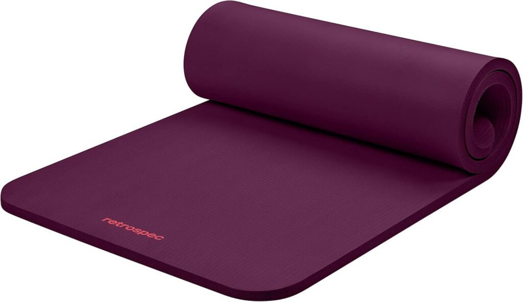 Non Slip Exercise Mat for Home Yoga Morning Routine Essentials That Help You Start Your Day Calm and Productive
