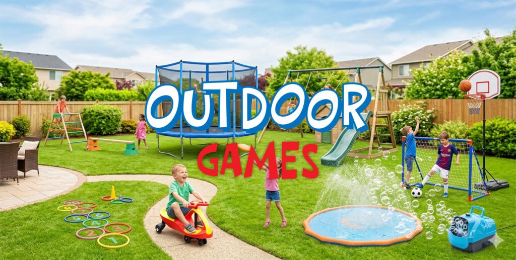Banner Image for Outdoor Games for Kids at Home Blog