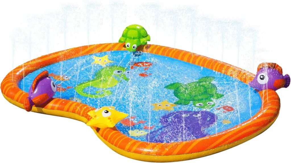 Outdoor Kids Sprinkler Mat Outdoor Games for Kids That Keep Them Active and Entertained at Home