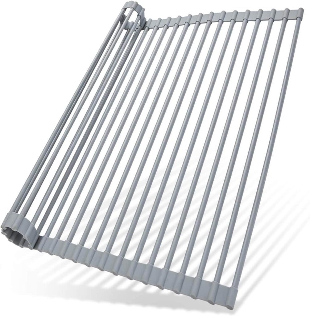 Over Sink Dish Drying Rack Kitchen Accessories for Small Kitchens That Save Space and Make Cooking Easier