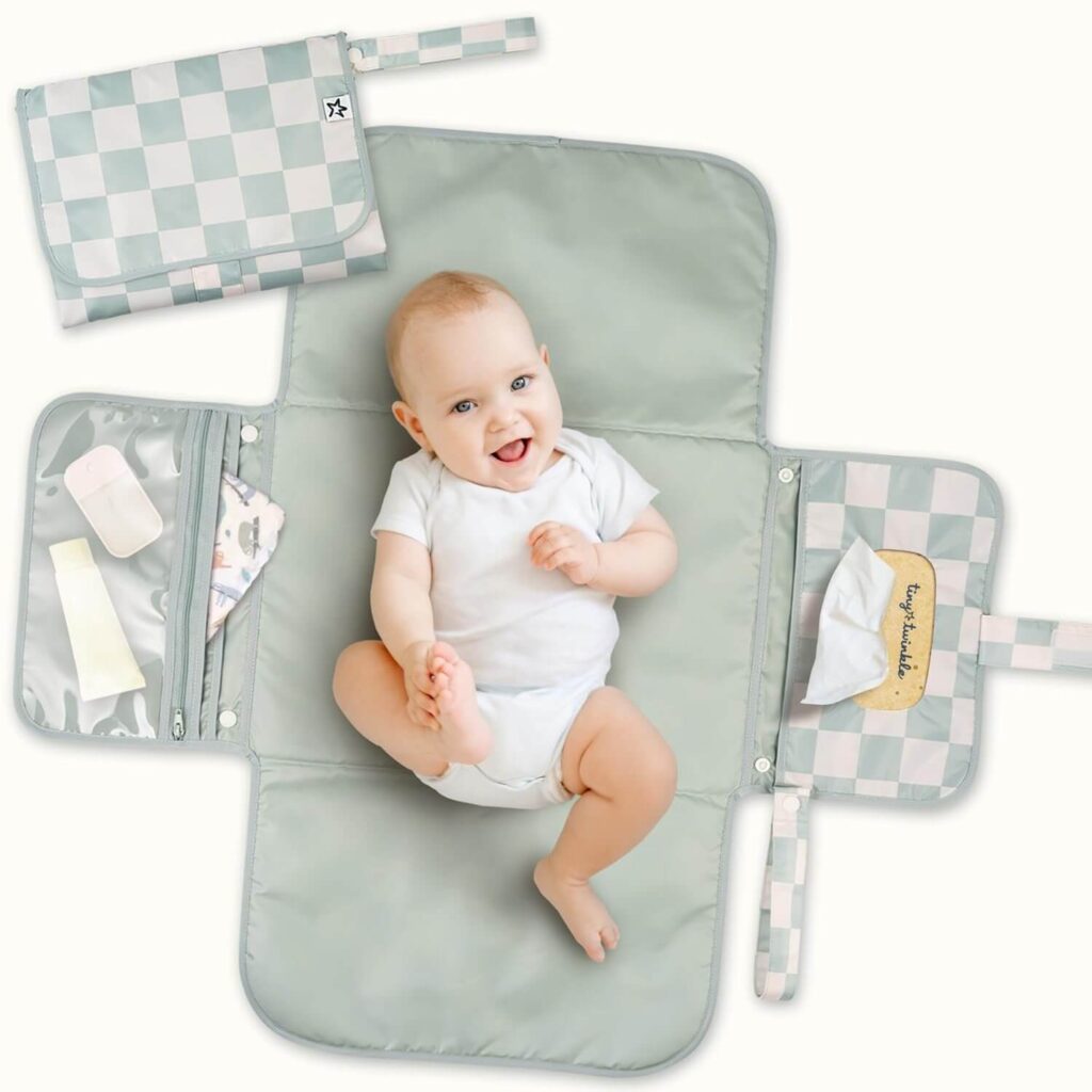 Portable Diaper Changing Pad Baby Essentials for First-Time Mums That Make the First Year Easier (No Overwhelm Guide)