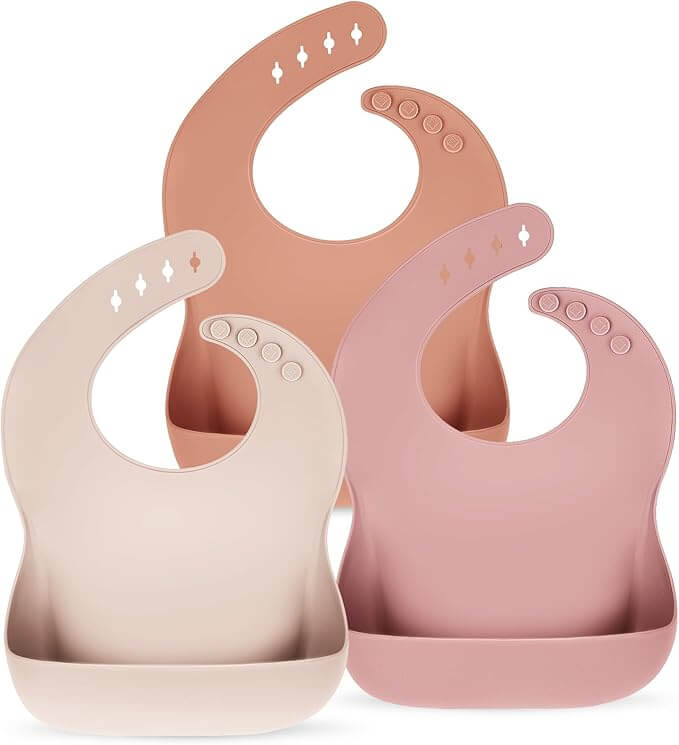 Silicone Bibs for Babies Toddler Must-Have Toddler Essentials That Make Parenting Easier Every Day