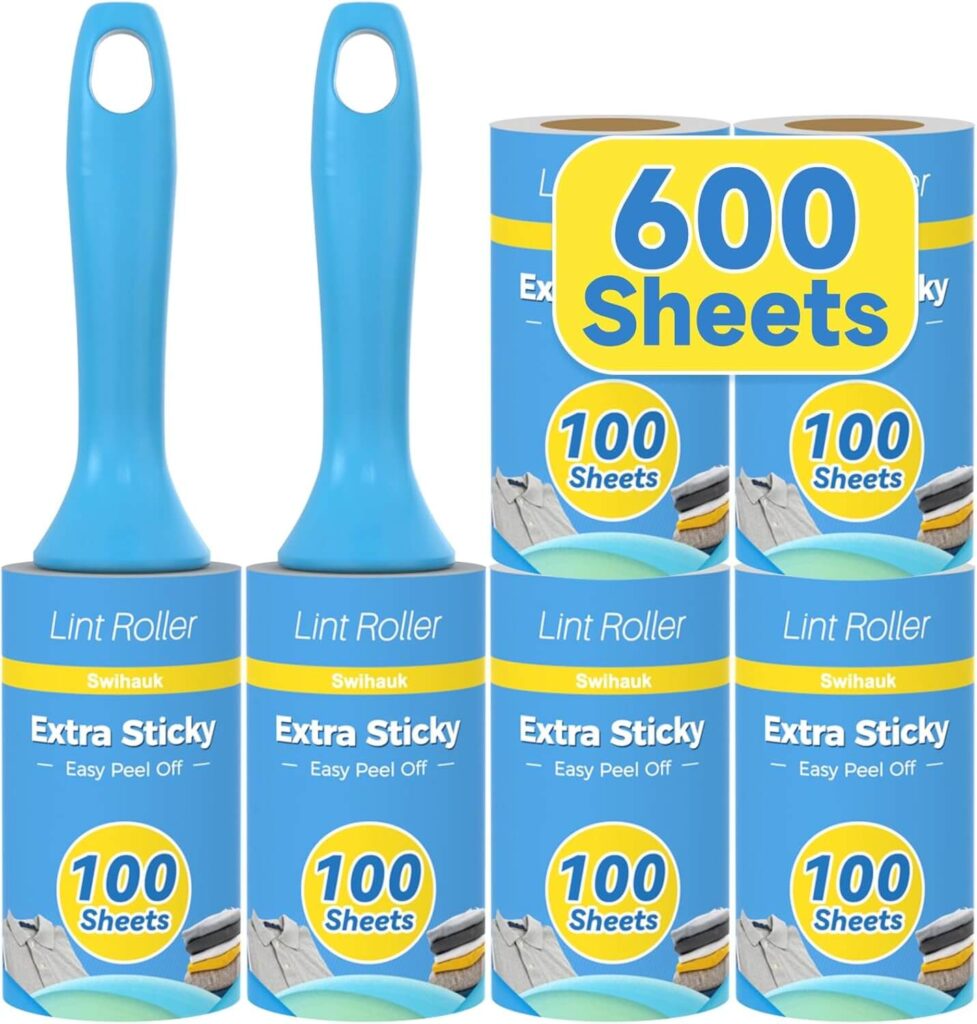 Sticky Lint Rollers Pet Essentials That Make Life Easier for You and Your Pet (Practical Everyday Must-Haves)