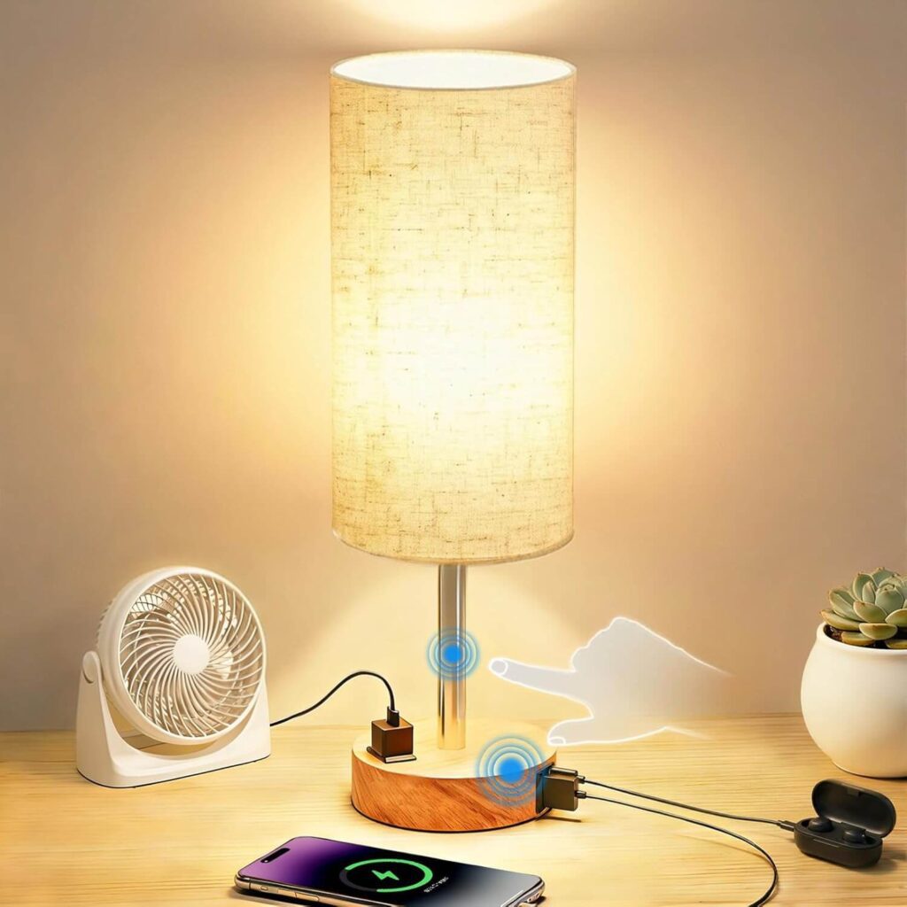 Table Lamp for Nightstand Bedside Table Essentials That Make Your Night Routine More Comfortable and Relaxing