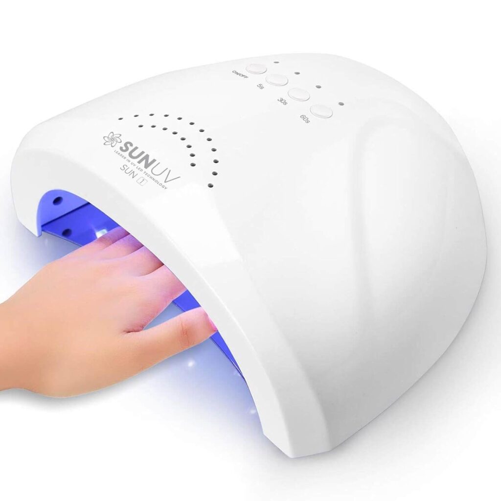 UV LED Nail Lamp Manicure and Pedicure Essentials for Home That Make Self-Care Easy