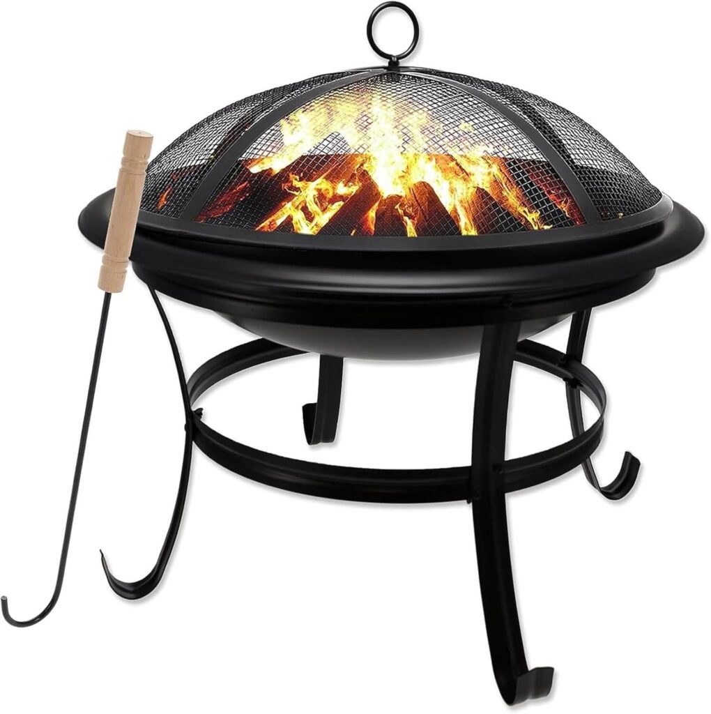 Wood Burning Fire Pit Must-Have Garden Accessories for a Beautiful & Organised Outdoor Space