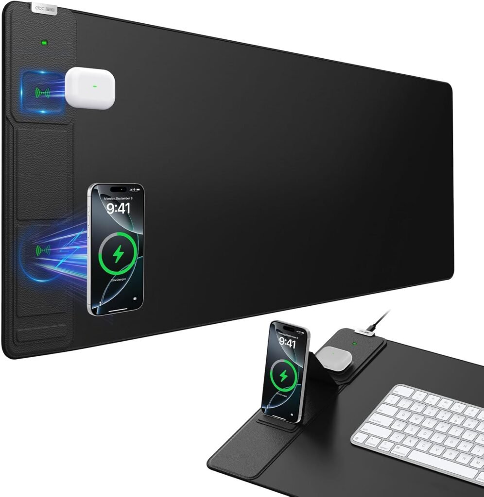 Wireless Charging Mouse Pad The Ultimate Productivity Desk Setup Guide for Work, Study & Focus