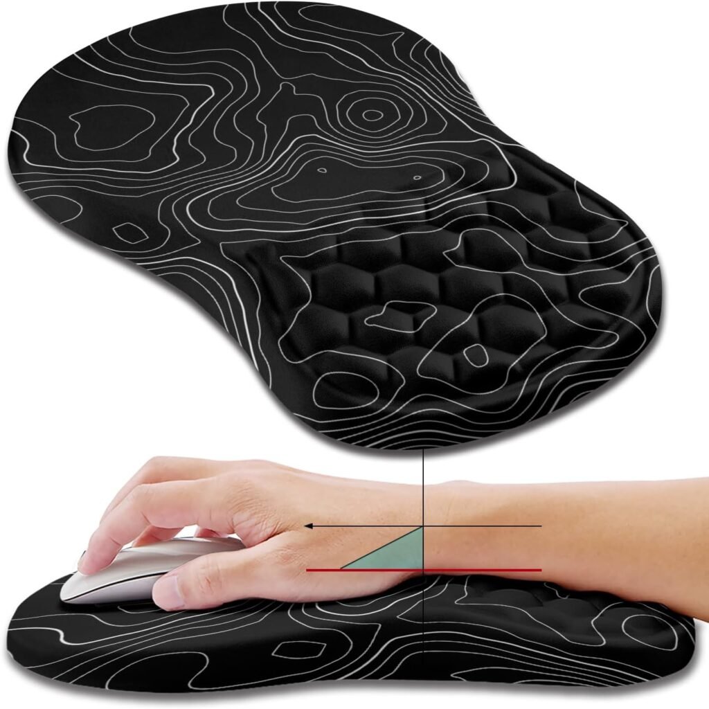 Wrist Rest Mousepad Home